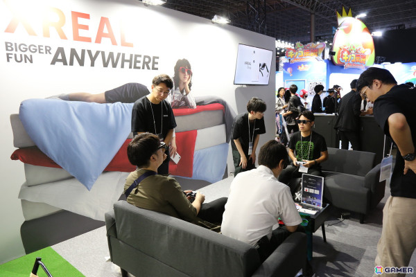 サングラス型の最新ARグラスでのゲームプレイを体験できるXREALブースをレポート【TGS2024】の画像3