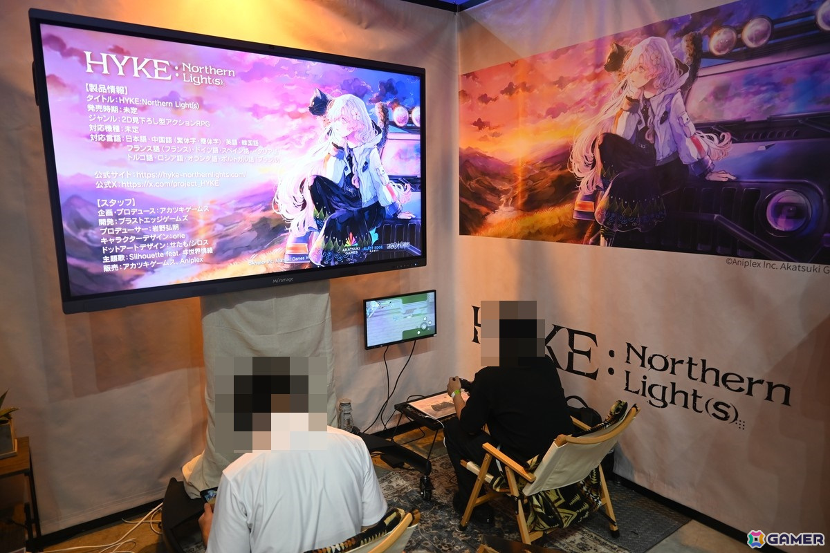 「HYKE:Northern Light(s)」アニプレックスブースに出展されていた試遊台をプレイ!ドット絵で描かれた可愛らしいキャラたちを操作してバトルを体験【TGS2024】の画像