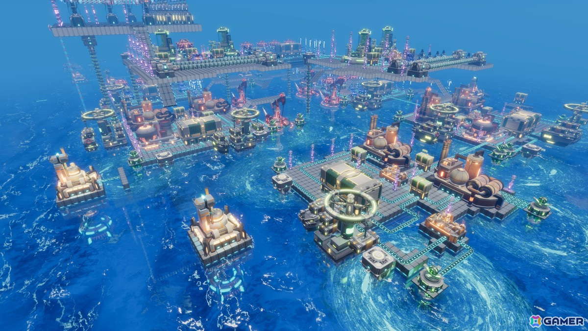 異星探索サンドボックスゲーム「Deep Crafter」のSteamストアページが公開！海洋惑星に生産ラインを設計し人類の新たな居住地を築こうの画像17