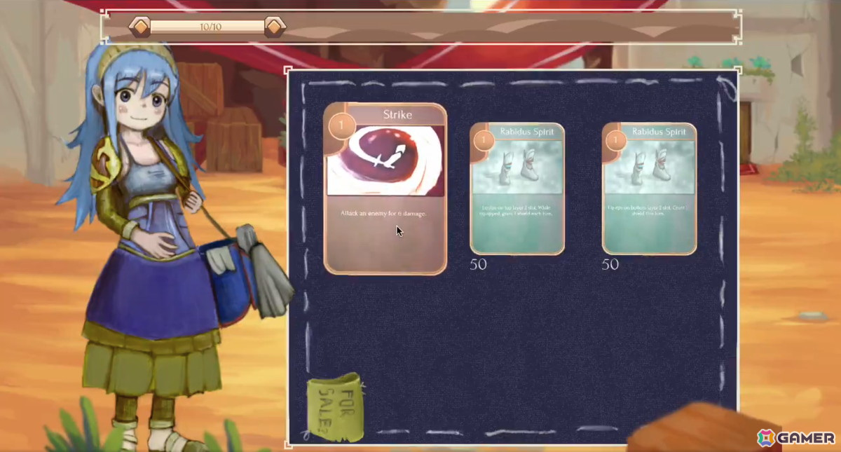 衣装がそのまま武器になる着せ替えデッキ構築ゲーム「Dress the Duel」のSteamストアページが公開！重ね着でシナジーを狙うなどの戦略的な要素もの画像4
