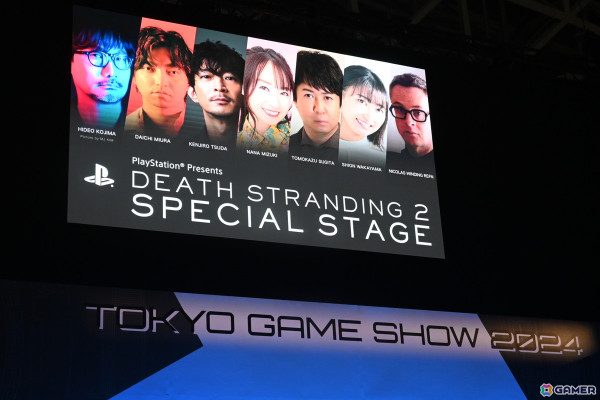 「DEATH STRANDING 2: ON THE BEACH」豪華出演陣が登壇したステージをレポート！三浦さんによる圧巻の楽曲パフォーマンスも【TGS2024】の画像1