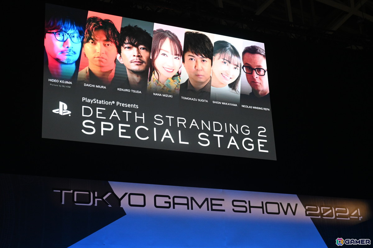 「DEATH STRANDING 2: ON THE BEACH」豪華出演陣が登壇したステージをレポート!三浦さんによる圧巻の楽曲パフォーマンスも【TGS2024】の画像