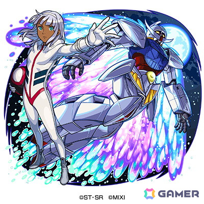 ガンダムシリーズ×モンストコラボ第2弾が10月1日より開催！ドモン、スレッタ、シーブックが期間限定ガチャ、クワトロがコラボスターターパックで登場の画像