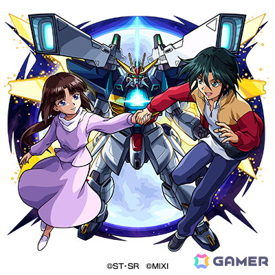 ガンダムシリーズ×モンストコラボ第2弾が10月1日より開催！ドモン、スレッタ、シーブックが期間限定ガチャ、クワトロがコラボスターターパックで登場の画像