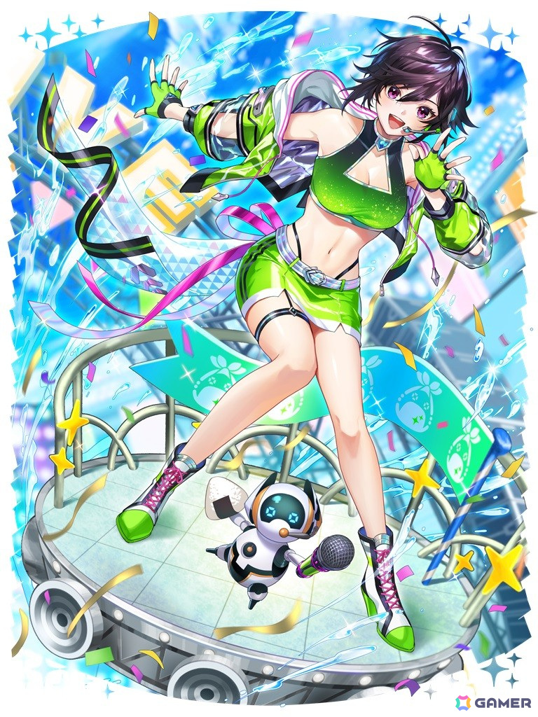 「黒ウィズ」でイベント「アイドルωキャッツファイン!!!!!」が開催!ガトリン、てすら、テーラ、コノハがアイドル姿にの画像