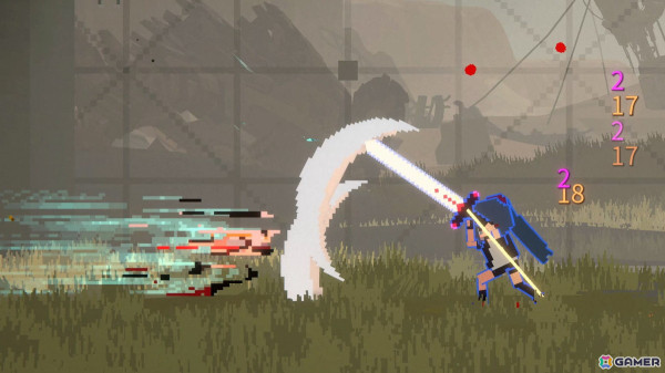 手描きピクセルで描く美少女ローグライクアクション「血の詩：月の蝕」の早期アクセス版がSteamで配信開始！の画像