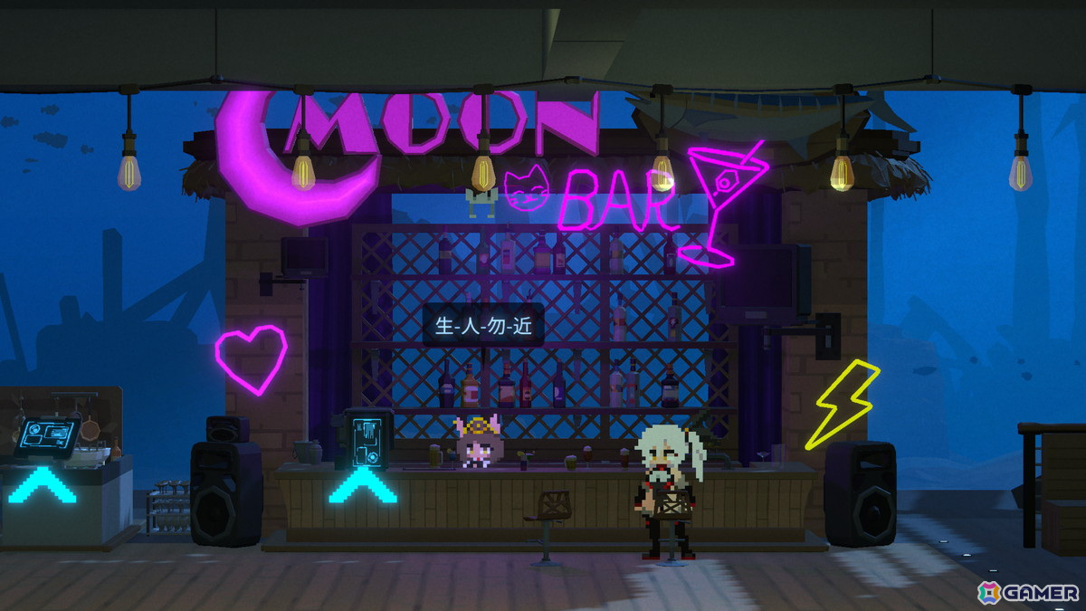 手描きピクセルで描く美少女ローグライクアクション「血の詩：月の蝕」の早期アクセス版がSteamで配信開始！の画像