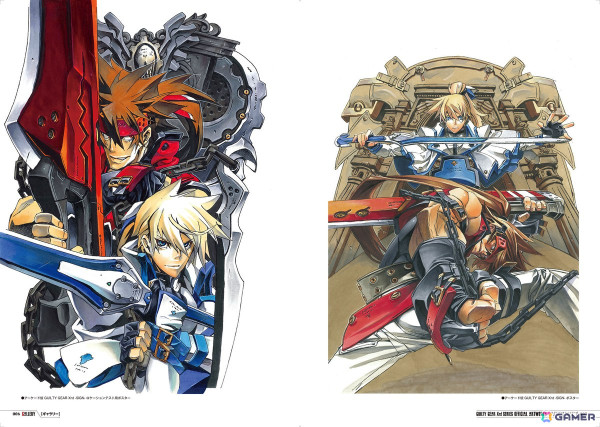 「GUILTY GEAR Xrd」シリーズの公式設定資料集が10月3日に発売！設定画や書き下ろしのショートストーリーも収録の画像2