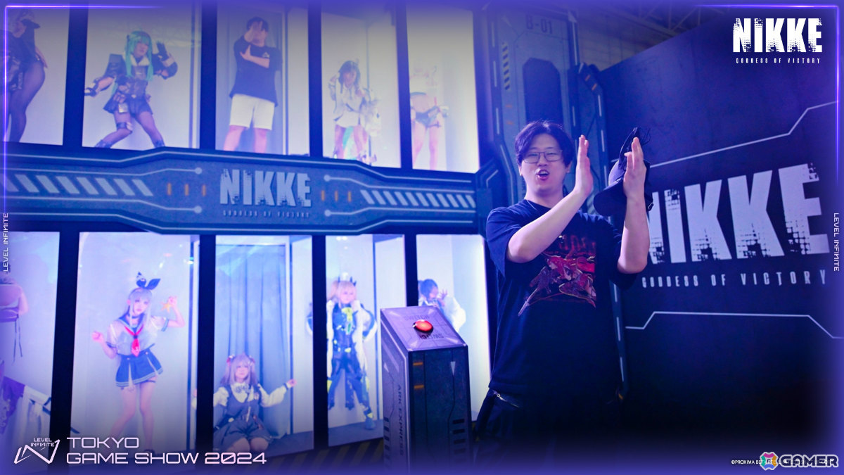 「勝利の女神：NIKKE」TGS2024のブースレポートが公開！リアル十連ガチャやキム・ヒョンテ氏、日笠陽子さんら登壇のステージに多くのファンが集結の画像3