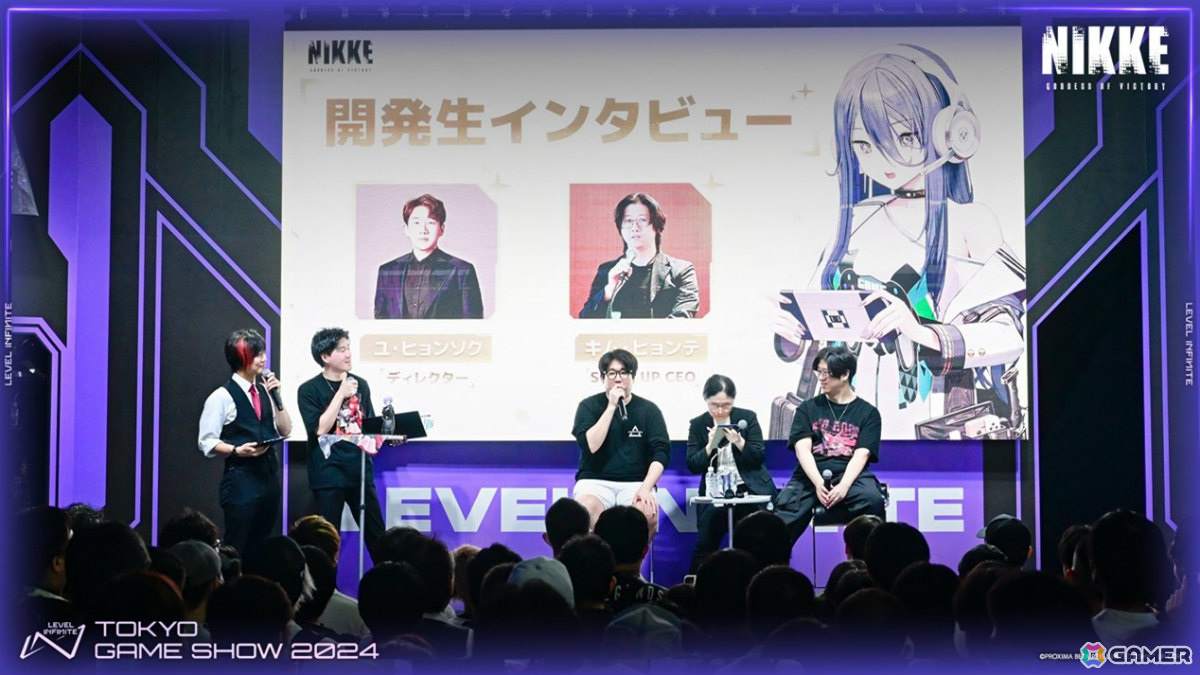 「勝利の女神：NIKKE」TGS2024のブースレポートが公開！リアル十連ガチャやキム・ヒョンテ氏、日笠陽子さんら登壇のステージに多くのファンが集結の画像4