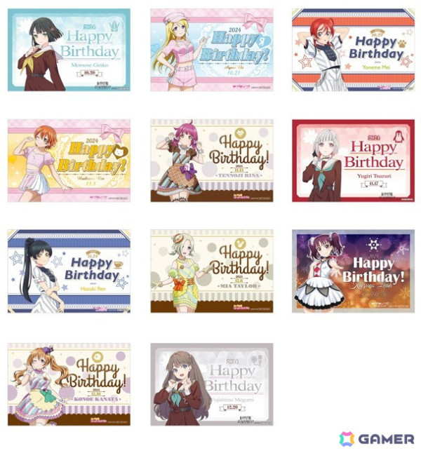 「GiGO コラボカフェ」で「ラブライブ！スーパースター!!」とのコラボが10月12日より開催！ドリンクやフード、グッズ情報が一挙公開の画像8