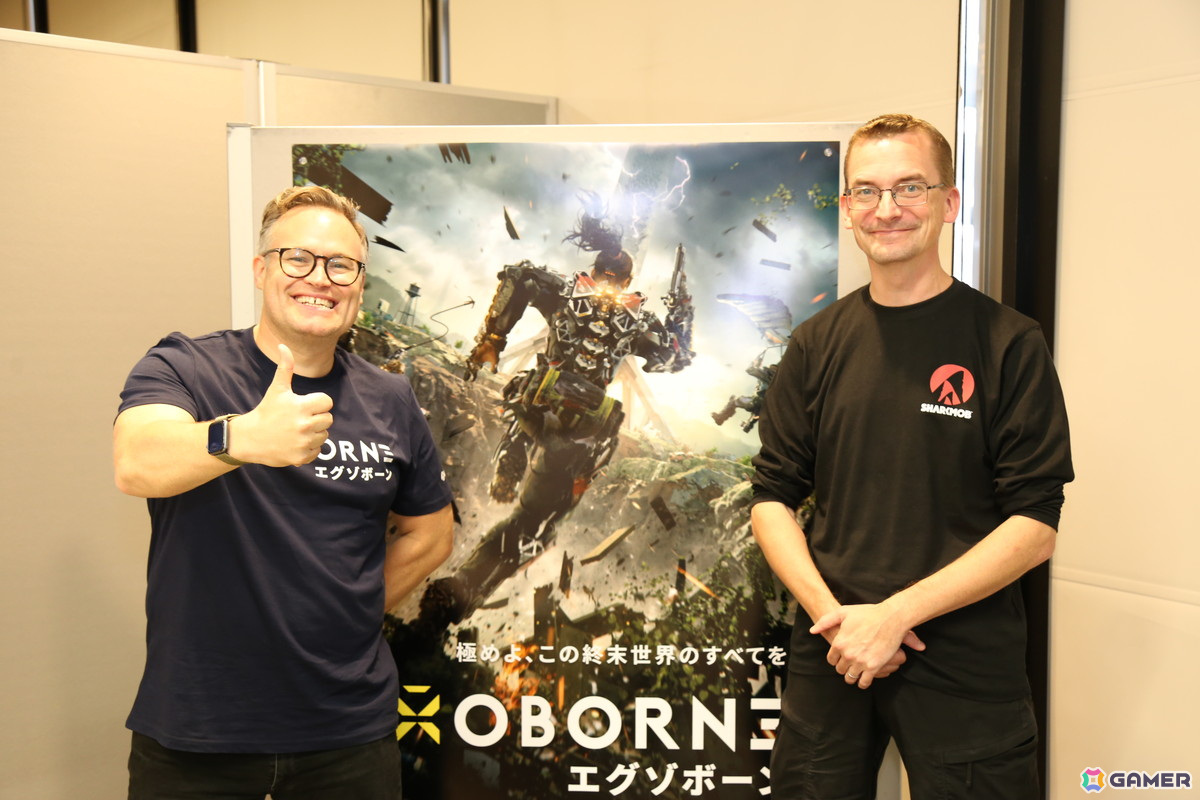 ブリンリー・ギブソン氏(左)とマーティン・ハルトバーグ氏