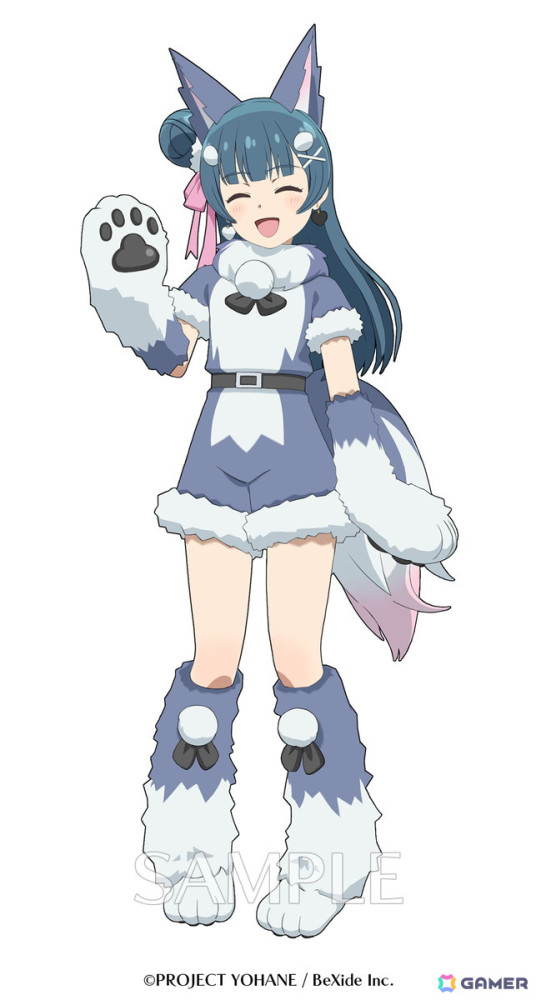 「幻日のヨハネ - NUMAZU in the MIRAGE -」のDLCコスチューム「もふもふライラプス」が配信！ピンと立った耳と大きな肉球が印象的なシークレット衣装の画像6