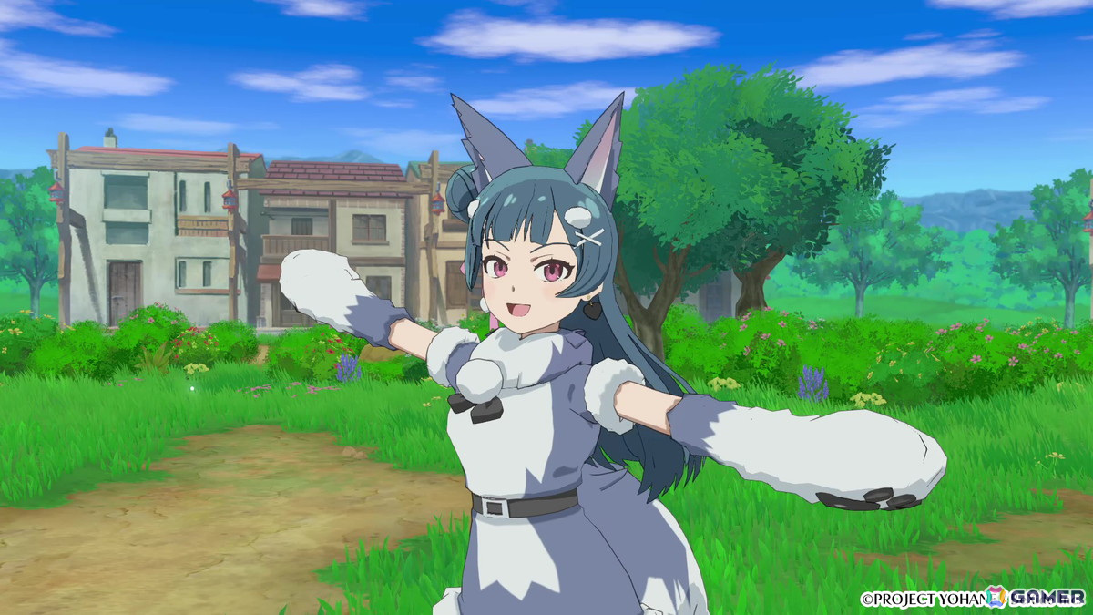 「幻日のヨハネ - NUMAZU in the MIRAGE -」のDLCコスチューム「もふもふライラプス」が配信！ピンと立った耳と大きな肉球が印象的なシークレット衣装の画像3