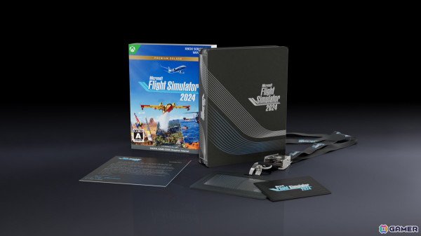 「Microsoft Flight Simulator 2024」ジャンボスチールブックやパイロットストラップなどを同梱した数量限定版が11月19日に発売！の画像1