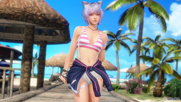 「DEAD OR ALIVE XVV」ストリートウェア風のSSR水着「まちかどボーダー」がトレンドコーデガチャに登場！の画像3