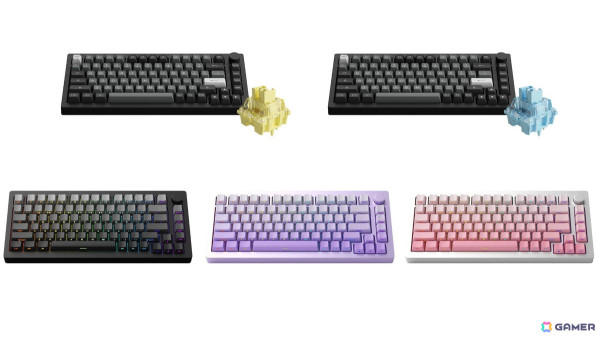 中国のゲーミングブランド「Akko」日本限定モデルのJP配列/ラピッドトリガー対応ゲーミングキーボード「5075S HE JP」が10月11日に発売！の画像5