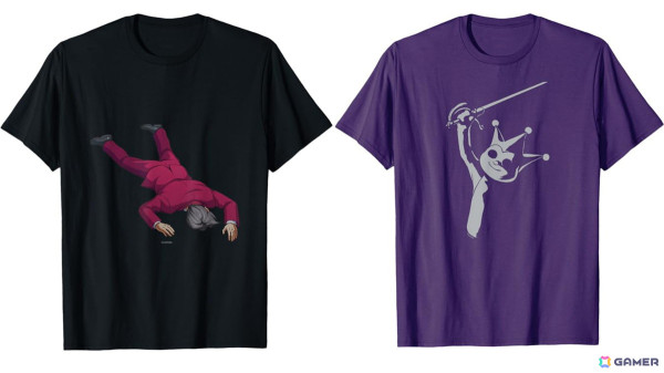 「モンスターハンターワイルズ」のシンボルや「セクレト」のTシャツが新発売！「逆転検事1＆2」より“倒れた御剣”Tシャツもの画像5