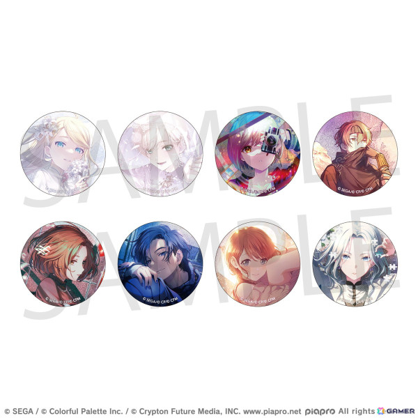 プロセカ 6C グリ缶 まとめ売り グッズ-バッチ】プロジェクトセカイ カラフルステージ！ feat. 初音