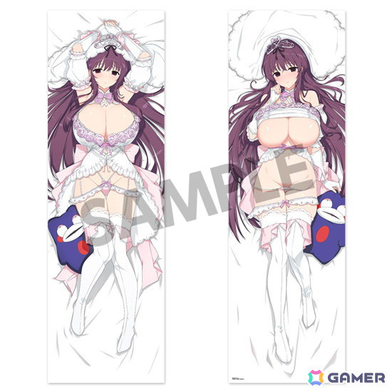 「閃乱カグラ 抱き枕カバー 紫 ウェディング ver.」が登場！過去に発売された抱き枕カバーシリーズも販売の画像1