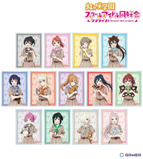 「ラブライブ！虹ヶ咲学園スクールアイドル同好会」と「東武動物公園」のコラボアイテムの受注が「AMNIBUS」にて受付中！の画像3