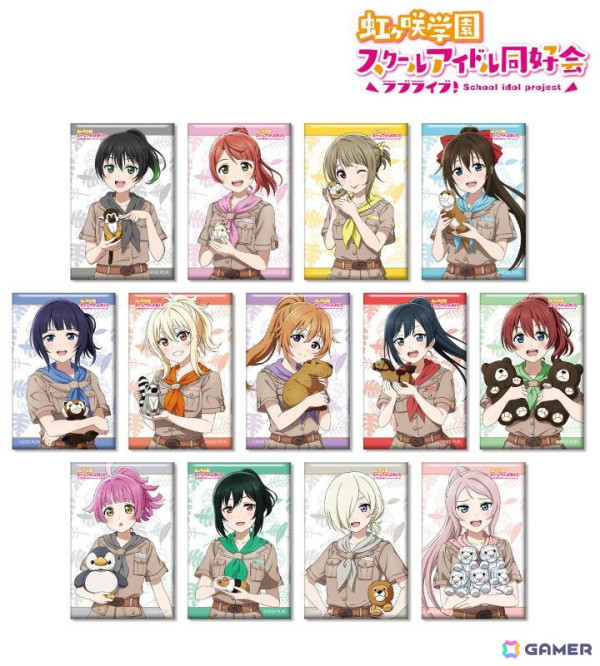 「ラブライブ！虹ヶ咲学園スクールアイドル同好会」と「東武動物公園」のコラボアイテムの受注が「AMNIBUS」にて受付中！の画像6