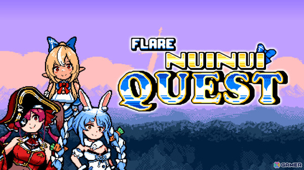 ホロライブ三期生・不知火フレアさんが主人公の横スクロールACT「FLARE NUINUI QUEST」が10月24日にリリース！の画像1