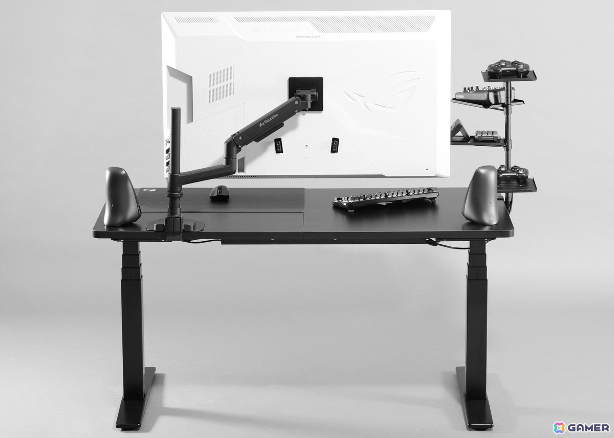 Bauhutteよりロングポール＆高耐荷重の「タフモニターアーム BMA-1TG-BK」が発売！最大49インチ/20kgまでのモニターに対応の画像12