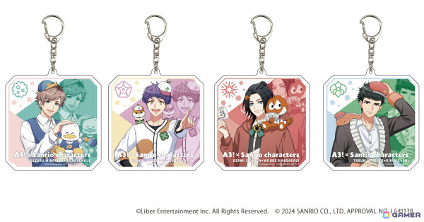 「A3!×サンリオキャラクターズ」描き下ろしイラストを含めたグッズの予約受付が開始！の画像3