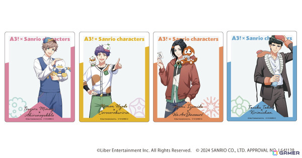 「A3!×サンリオキャラクターズ」描き下ろしイラストを含めたグッズの予約受付が開始！の画像4