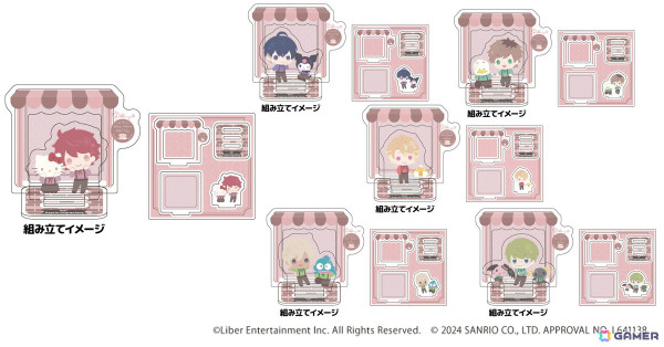 「A3!×サンリオキャラクターズ」描き下ろしイラストを含めたグッズの予約受付が開始！の画像7
