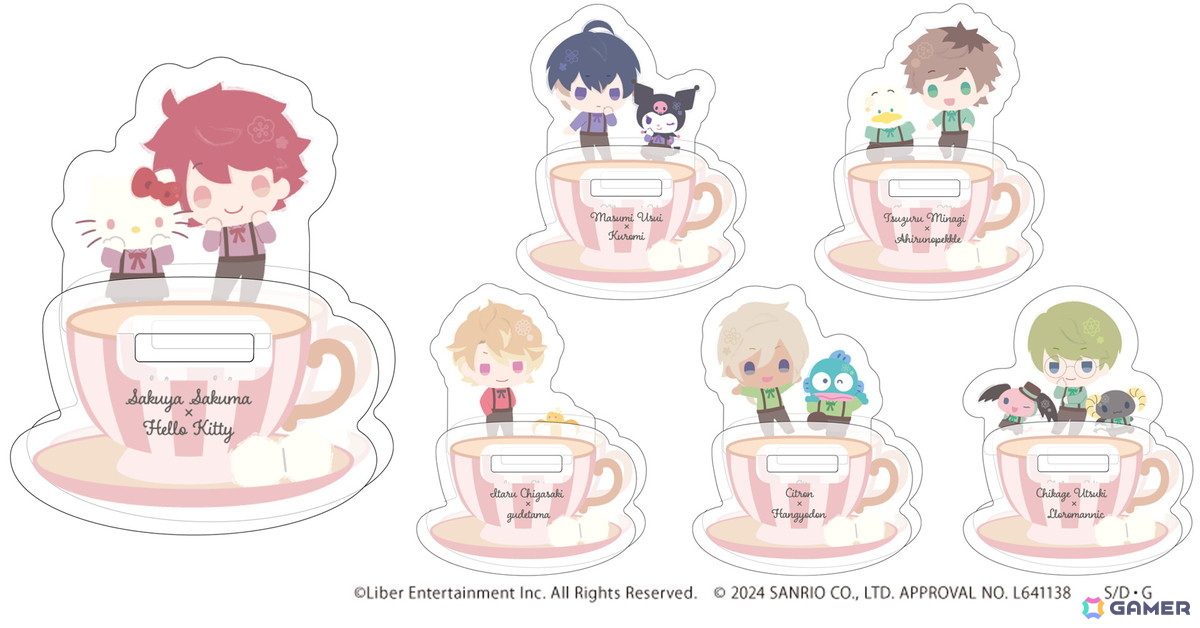 「A3!×サンリオキャラクターズ」描き下ろしイラストを含めたグッズの予約受付が開始!の画像
