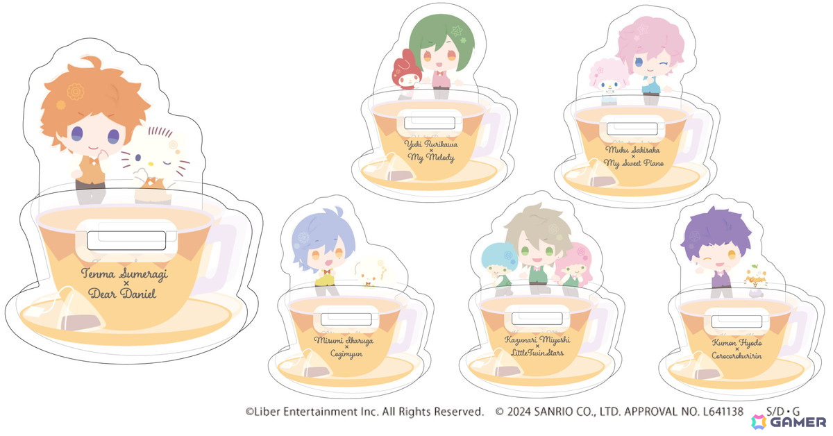 「A3!×サンリオキャラクターズ」描き下ろしイラストを含めたグッズの予約受付が開始!の画像