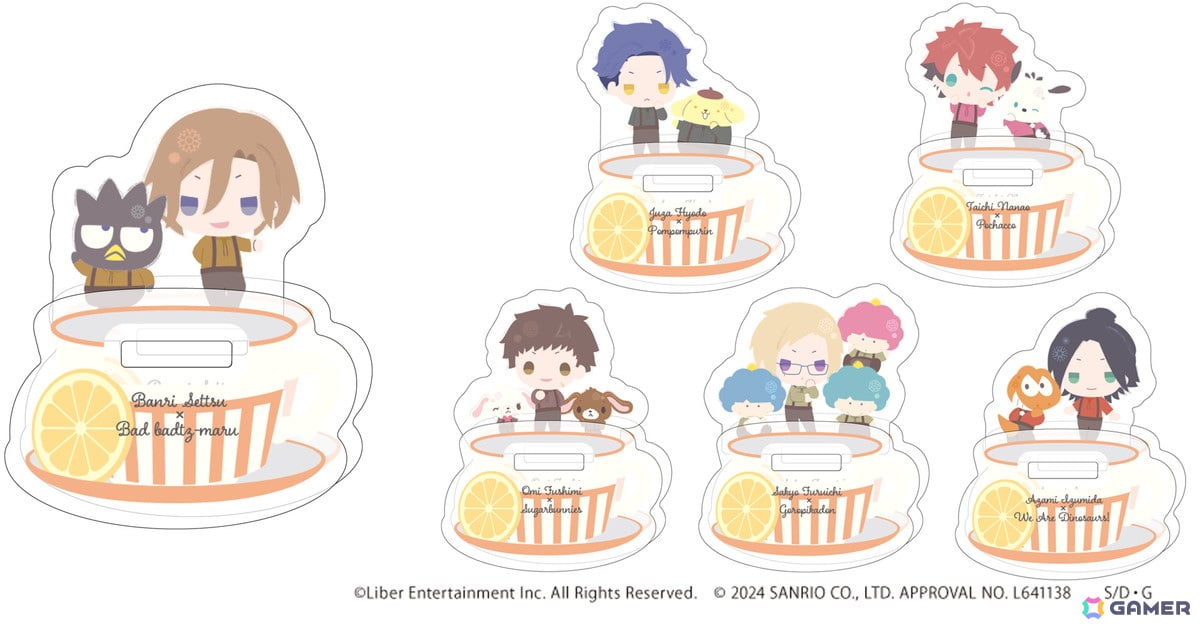 「A3!×サンリオキャラクターズ」描き下ろしイラストを含めたグッズの予約受付が開始!の画像