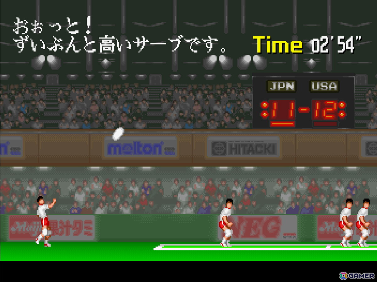 「アーケードアーカイブス スーパーバレー'91」が10月10日に配信！今作から追加された新たなサーブで対戦はより奥深いものにの画像3