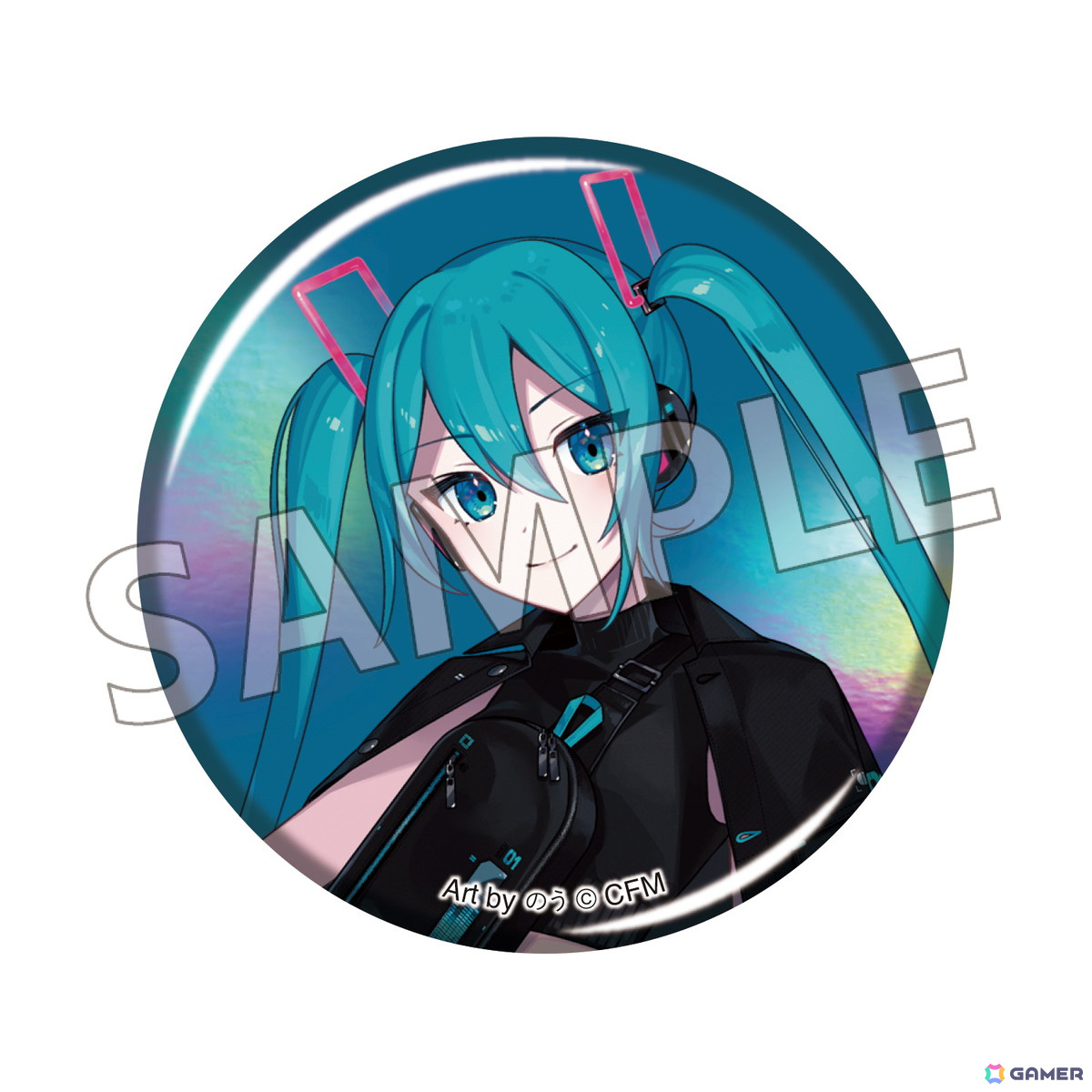 初音ミクモデルのスマホショルダーバッグがSuperGroupiesより登場！描き下ろしイラストの缶バッジとアクリルスタンドも同時発売の画像15