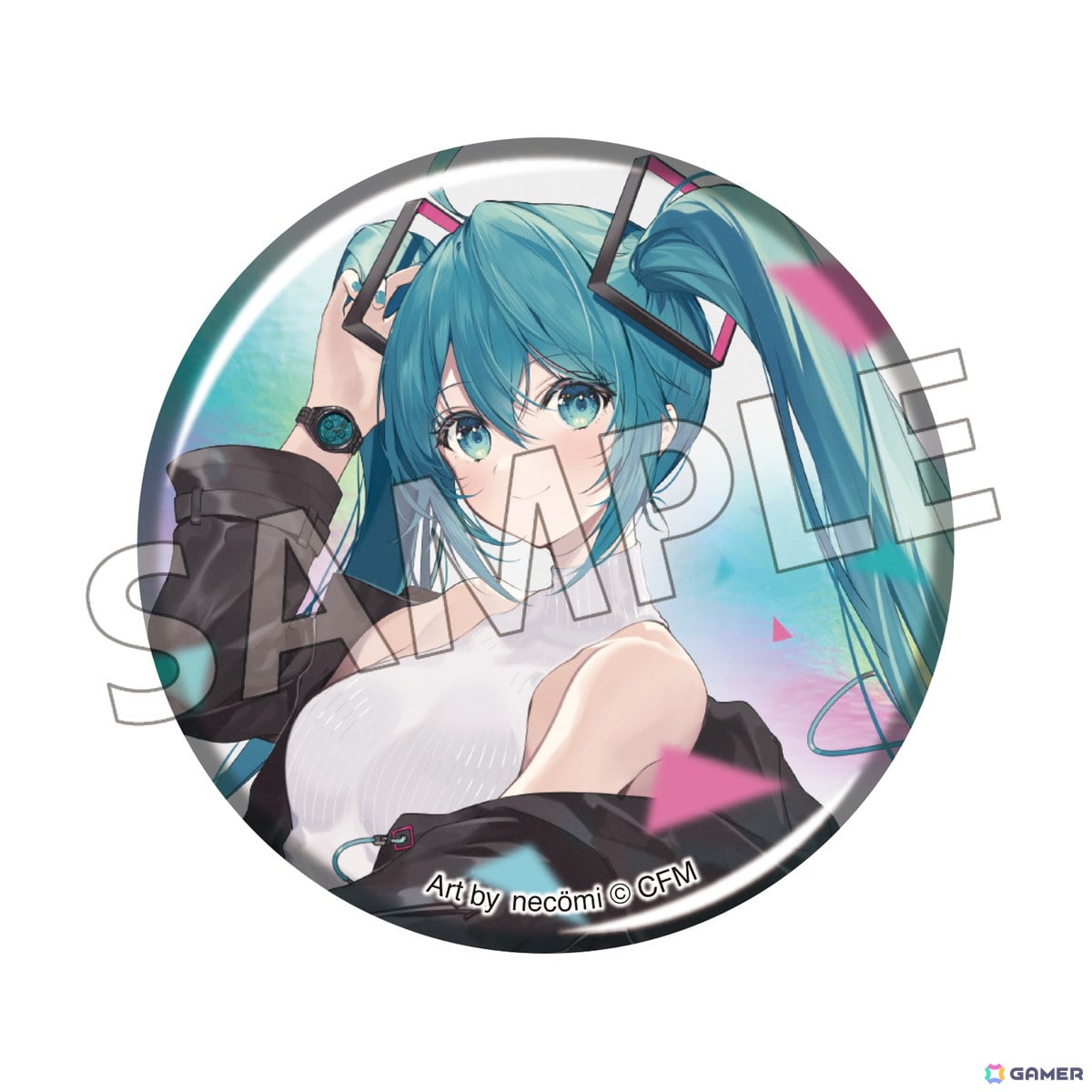 初音ミクモデルのスマホショルダーバッグがSuperGroupiesより登場！描き下ろしイラストの缶バッジとアクリルスタンドも同時発売の画像16