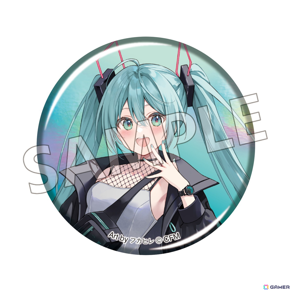 初音ミクモデルのスマホショルダーバッグがSuperGroupiesより登場！描き下ろしイラストの缶バッジとアクリルスタンドも同時発売の画像17