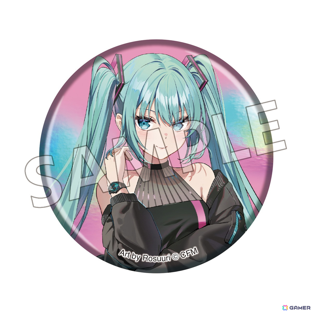 初音ミクモデルのスマホショルダーバッグがSuperGroupiesより登場！描き下ろしイラストの缶バッジとアクリルスタンドも同時発売の画像18