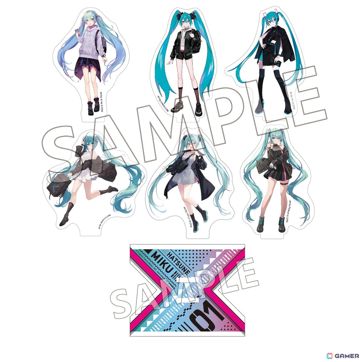 初音ミクモデルのスマホショルダーバッグがSuperGroupiesより登場！描き下ろしイラストの缶バッジとアクリルスタンドも同時発売の画像24