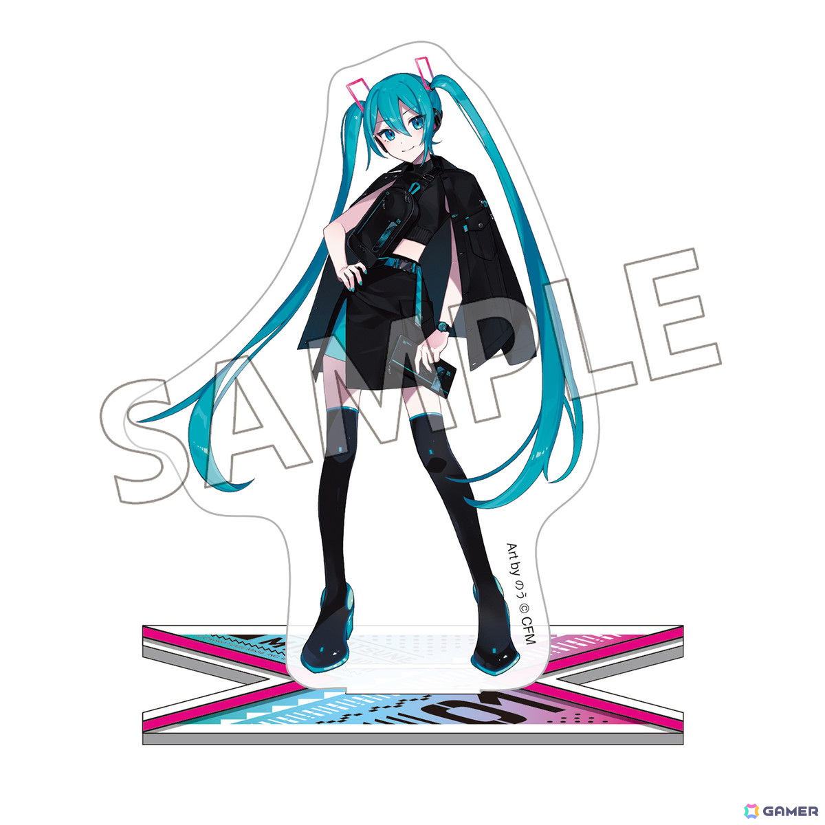 初音ミクモデルのスマホショルダーバッグがSuperGroupiesより登場！描き下ろしイラストの缶バッジとアクリルスタンドも同時発売の画像27