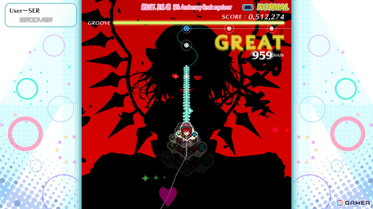 「グルーヴコースター ワイワイパーティー!!!!」のDLC「東方Projectアレンジ パック9」が配信！「サドマミホリック」など10曲を収録の画像
