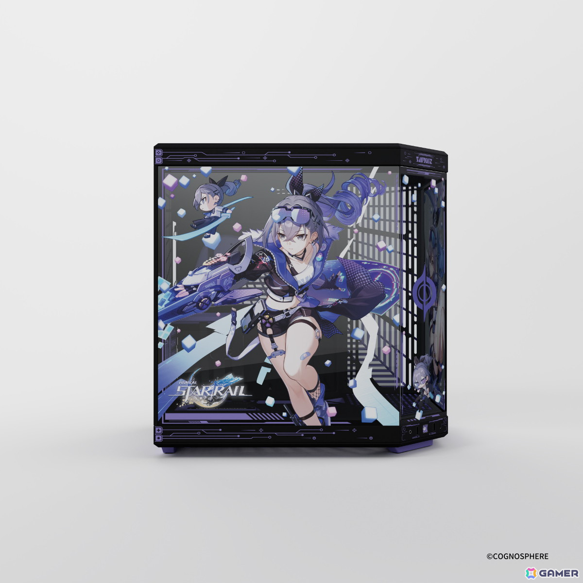 HYTE、「崩壊：スターレイル」銀狼コラボPCケース「HYTE Y70 Silver Wolf Limited Edition」を10月中旬より順次発送！の画像2