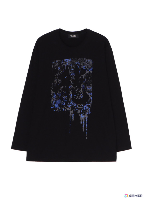 WILDSIDE YOHJI YAMAMOTOと龍が如くスタジオのコラボアイテムが10月19日より発売！半袖/長袖Tシャツやフーディーもラインナップの画像12