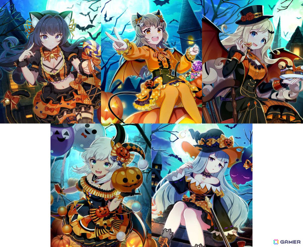 「ごまおつ」でハロウィンイベント学園編が開催！ハロウィンの仮装をした学園乙女らが登場するガチャもの画像6