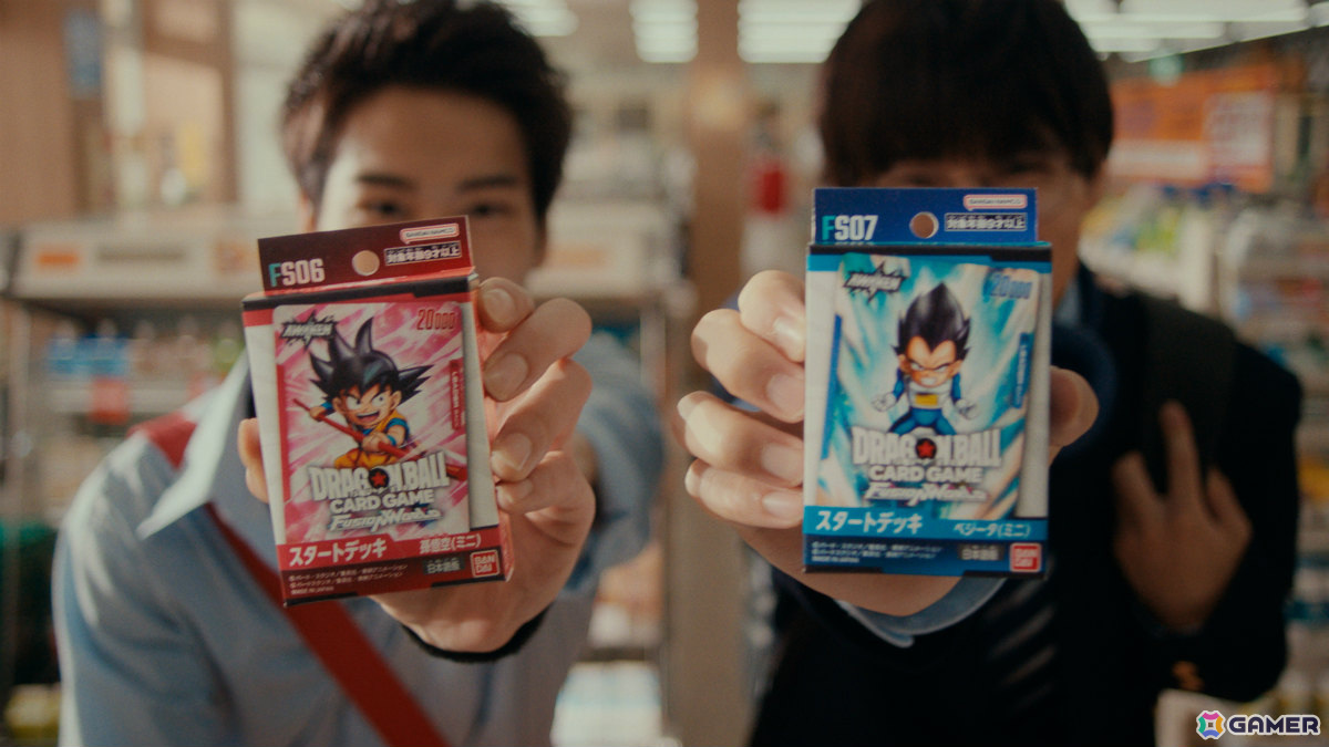 成田凌さん、森七菜さんがコンビニ店員に！「ドラゴンボールスーパーカードゲーム フュージョンワールド」の新TVCMが公開の画像6