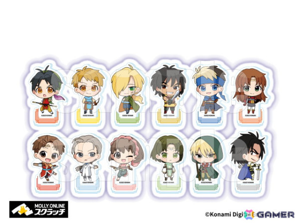 「幻想水滸伝 I＆II HDリマスター」新規描き起こしイラスト等を使用した限定グッズがMOLLY.ONLINE スクラッチで10月18日より登場の画像6