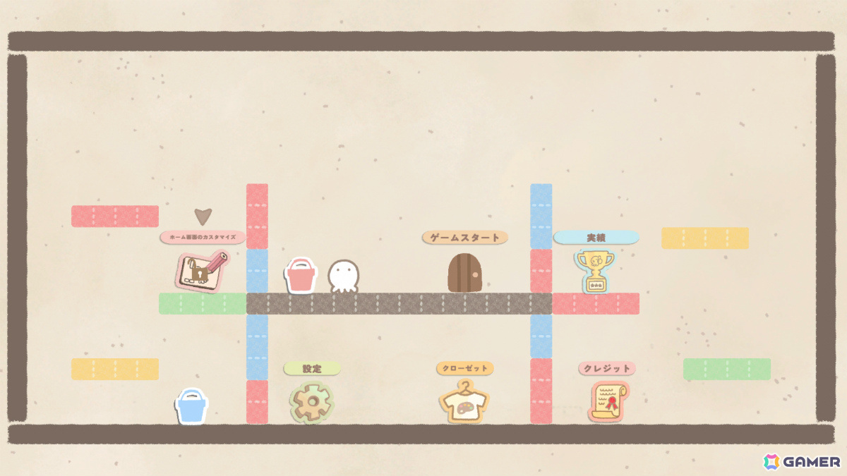 タコの落書きを操作して色のパズルを楽しむアクションゲーム「Pa!nt」の早期アクセス版がリリース！の画像5