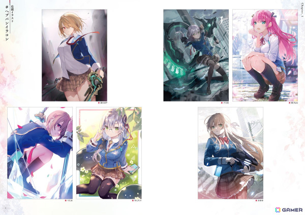 「ヘブンバーンズレッド」公式アートワークスVol.2、公式ファンアートブックが同時発売！の画像7