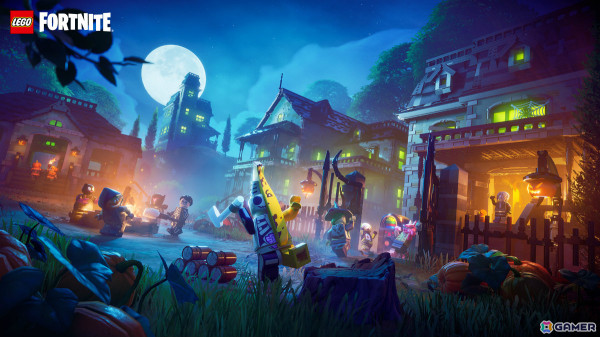 「レゴ フォートナイト」PS5/PS4/Xbox Series X|S/Xbox One版がスプリットスクリーンに対応!ハロウィン気分を楽しめるレゴパスも配信の画像1